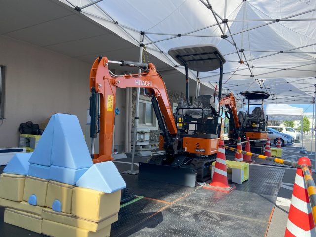 こどもたちの笑顔と重機体験!今年度も大盛況!