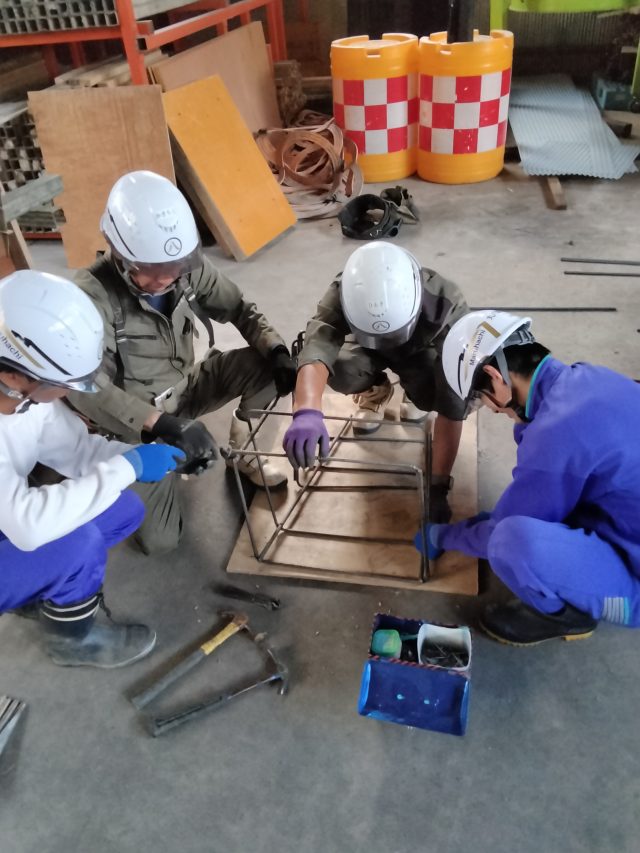 地元中学校生勤労体験の取り組み