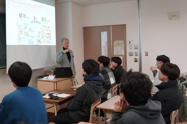 【1/27】八戸工業高等専門学校　環境都市・建築デザインコース特別授業の対応